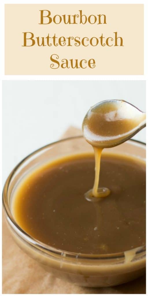 5 Ingredient Bourbon Butterscotch Sauce Fearless Dining