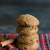Gluten Free Gingersnap Cookies