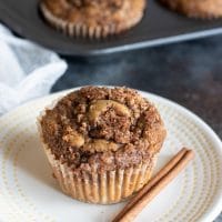 Gluten Free Blood Orange Cinnamon Streusel Muffins