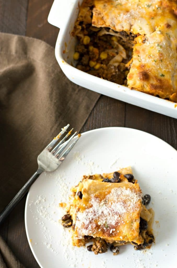 Gluten Free Quick and Easy Mexican Lasagna Fearless Dining