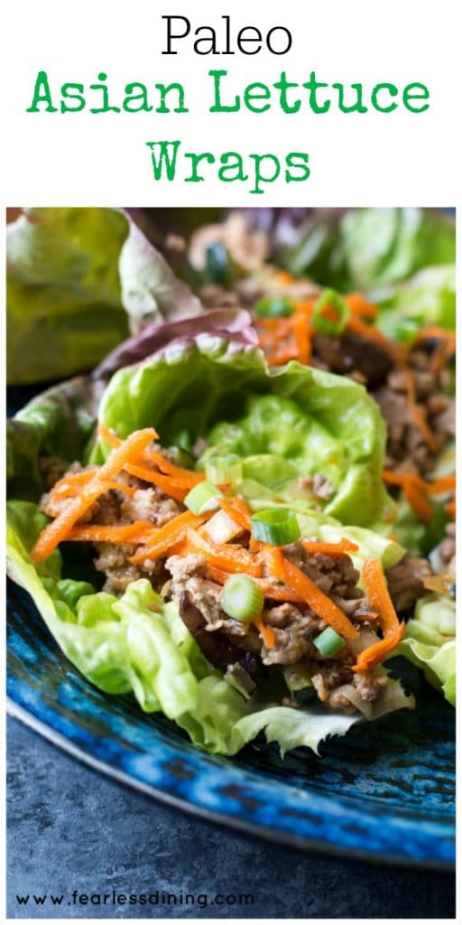 Paleo Ground Pork Asian Lettuce Wraps Fearless Dining