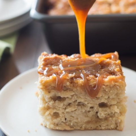 Gluten Free Caramel Apple Cake