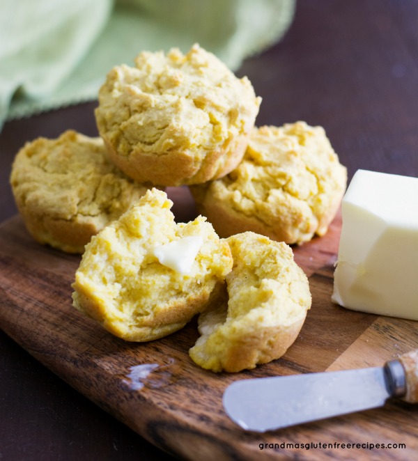 Gluten free cornbread muffins image