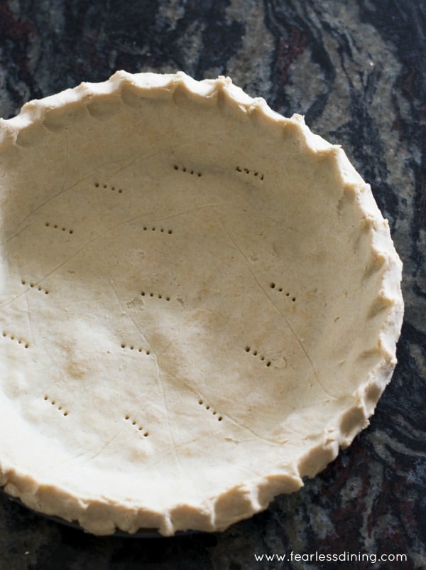 How to Make a Homemade Gluten Free Pie Crust - Fearless Dining