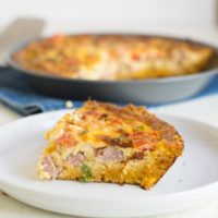 Gluten Free Quiche with Sausage