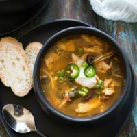 Easy Mexican Style Chicken Soup