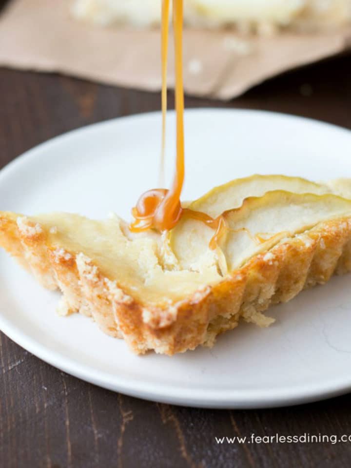 Irresistible Gluten Free Caramel Apple Cake Fearless Dining