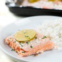 Grilled Coho Salmon