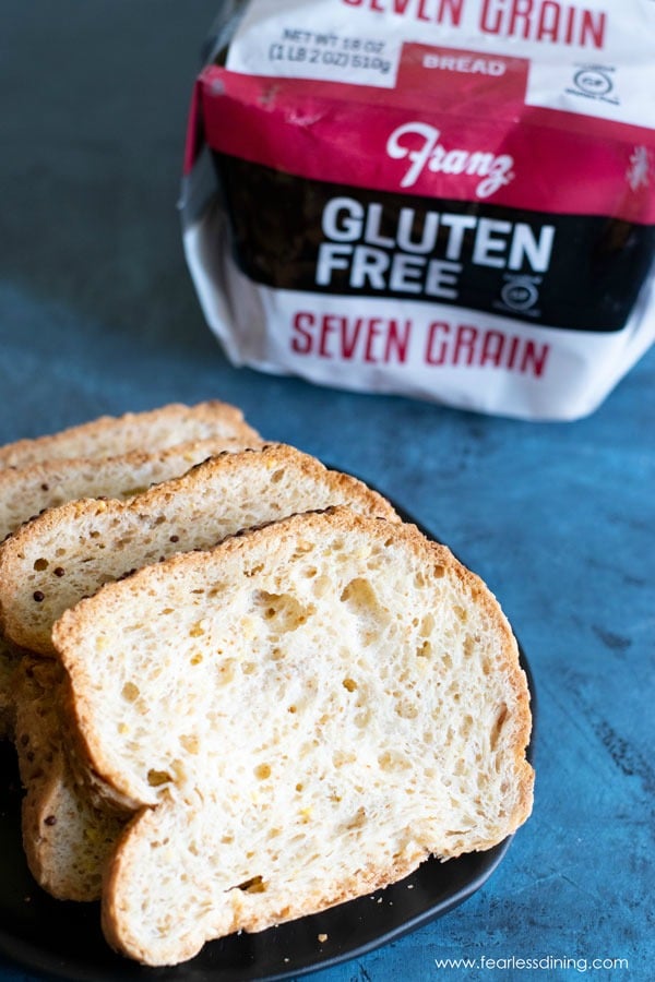 Franz slices of gluten free bread
