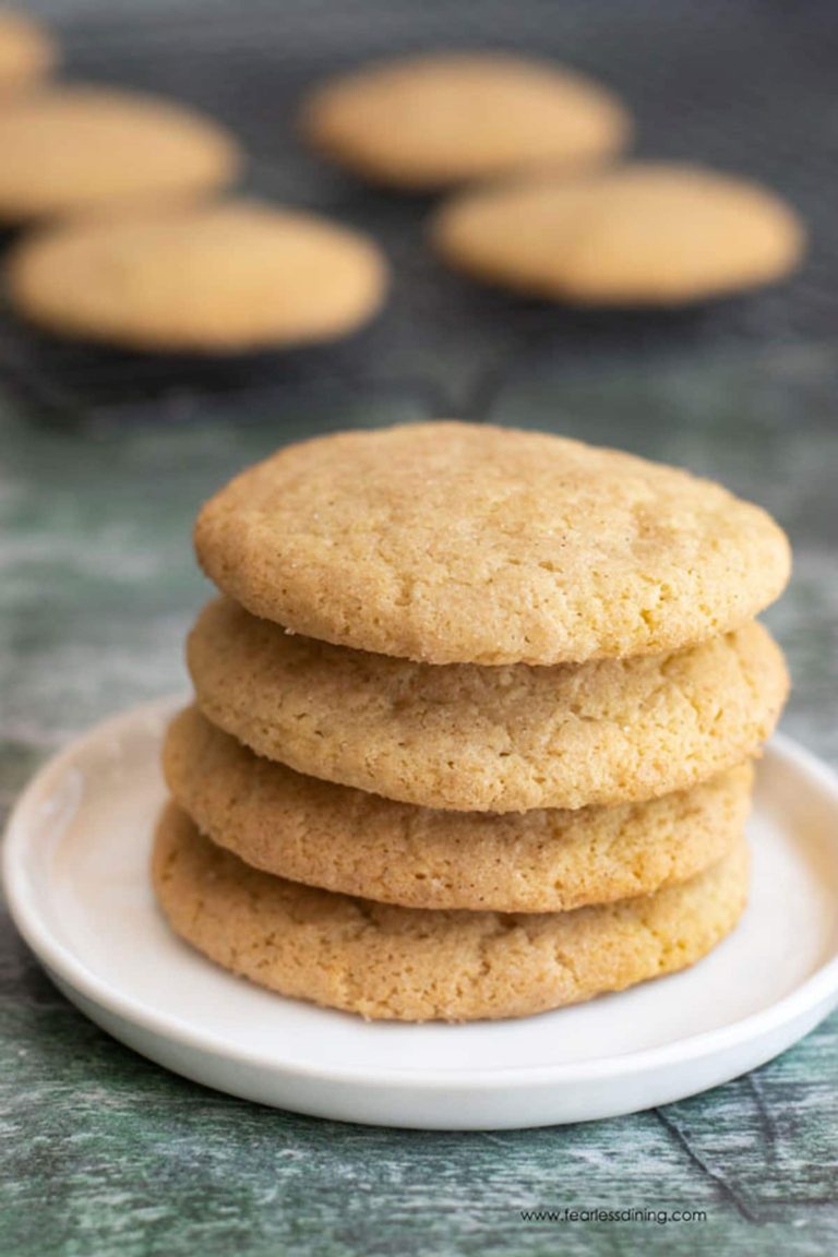 Easy Gluten Free Snickerdoodles Cookies