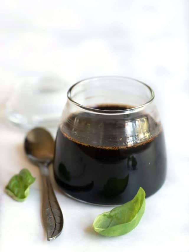 Easy Balsamic Reduction Sauce Recipe Fearless Dining