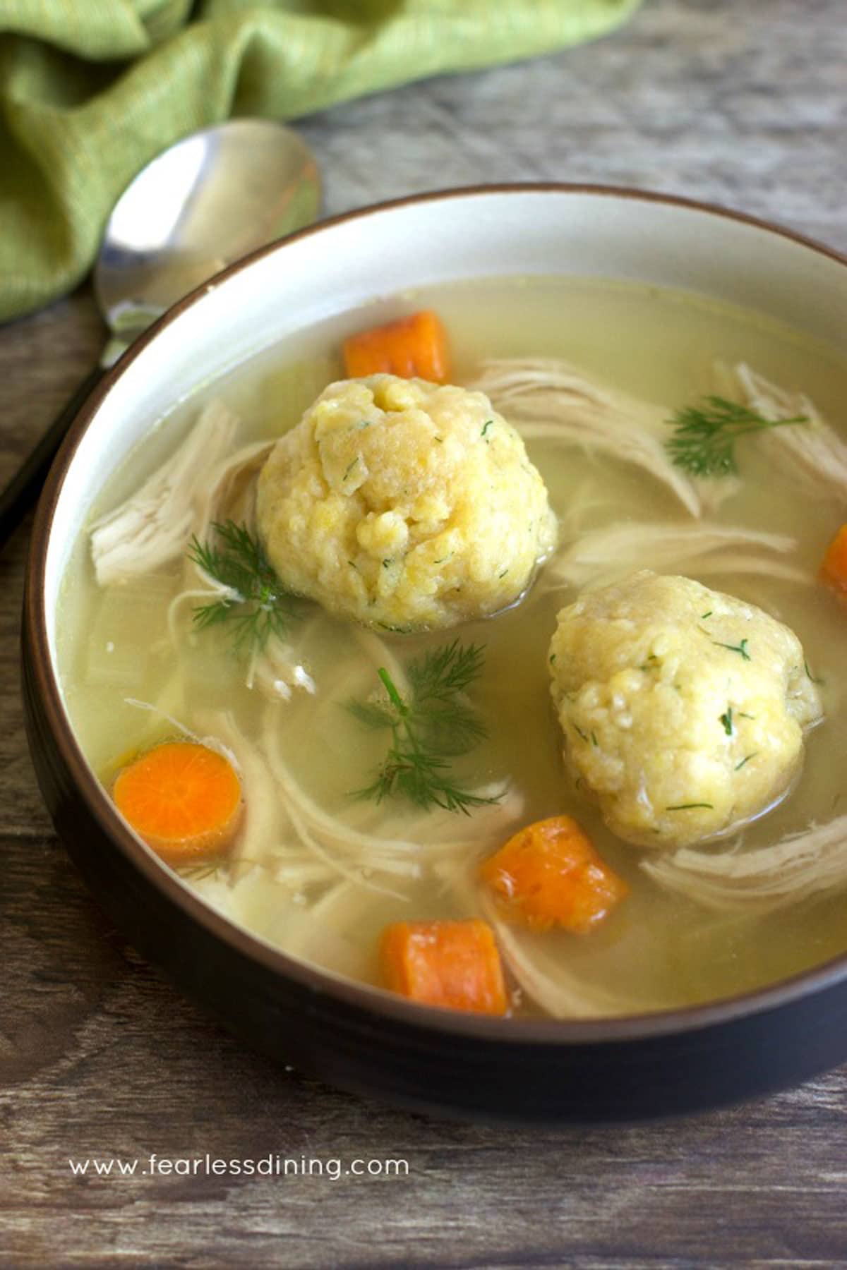 Quick and Easy Gluten Free Matzo Ball Soup Fearless Dining
