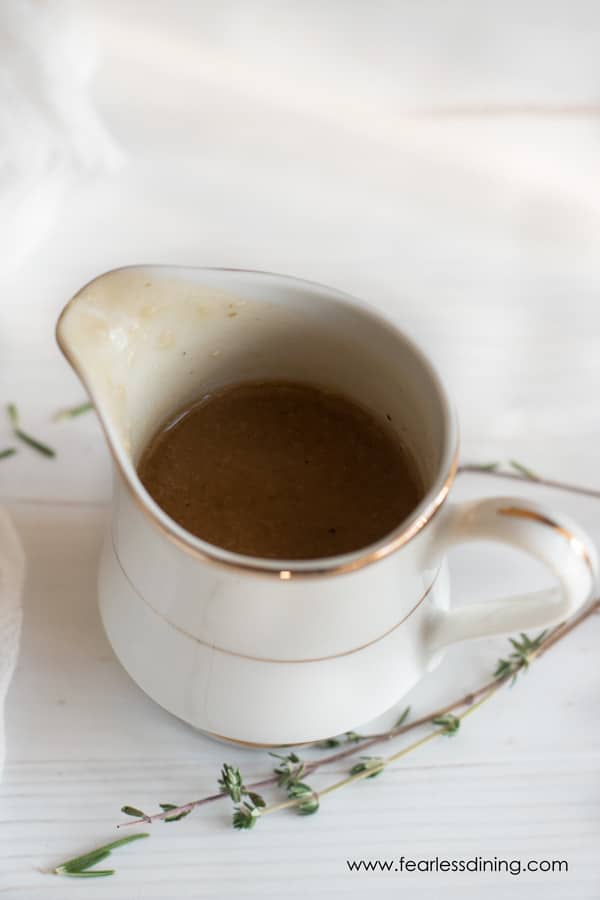 Quick and Easy Gluten Free Gravy From Scratch