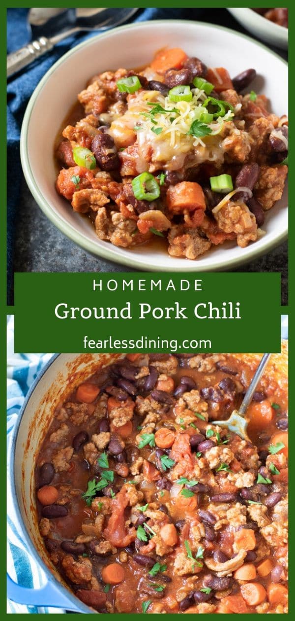 30Minute Ground Pork Chili Recipe Fearless Dining