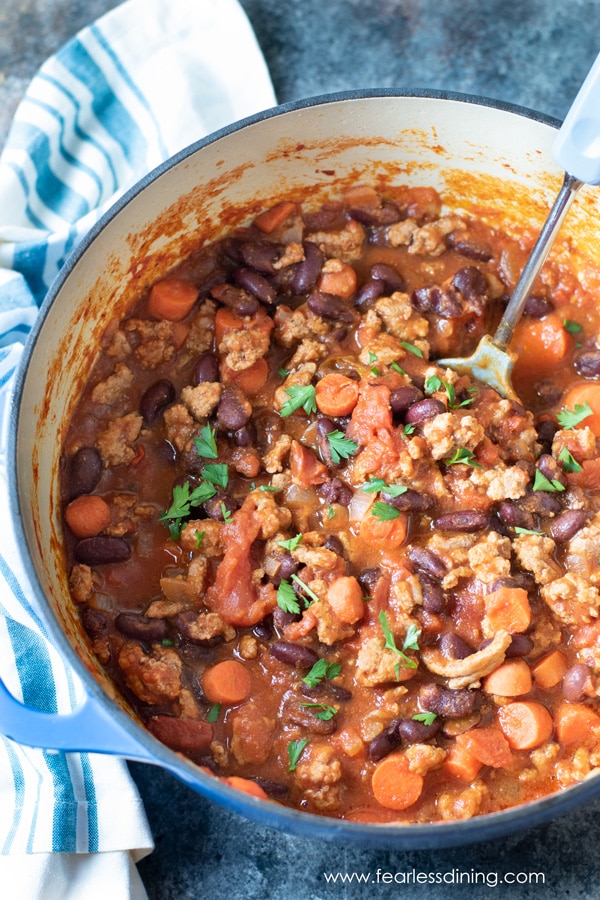 30-Minute Ground Pork Chili Recipe - Fearless Dining