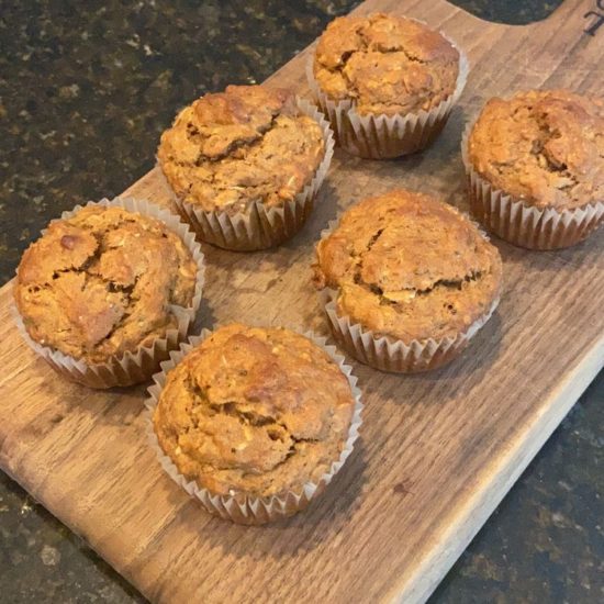 A photo of Jessica's muffins.
