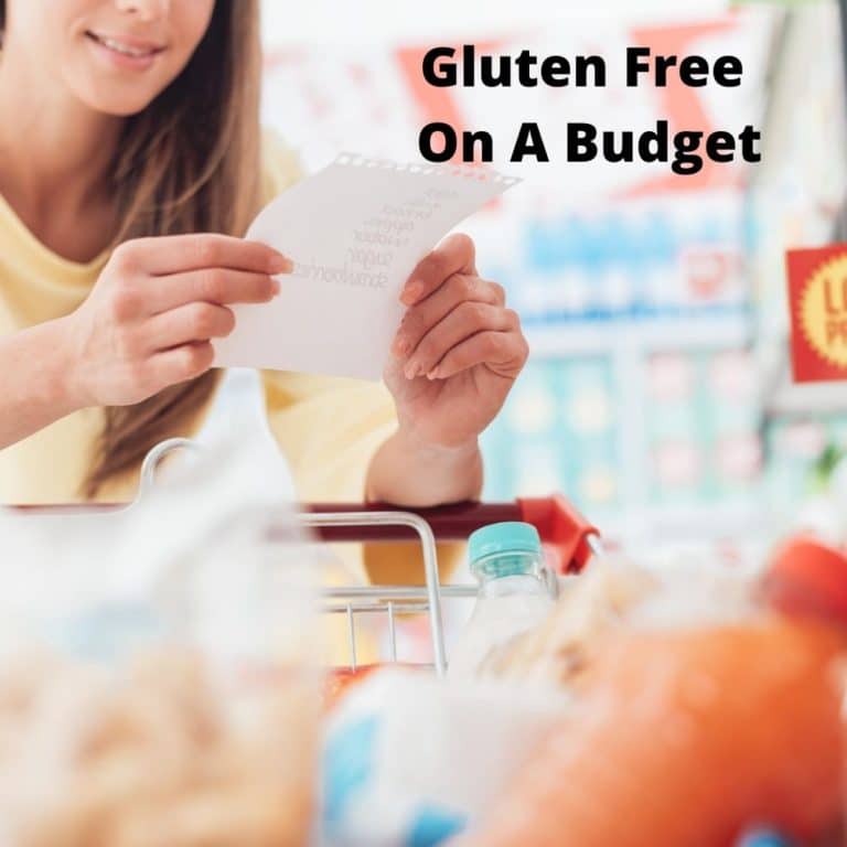 A grocery shopper holding a shopping list.