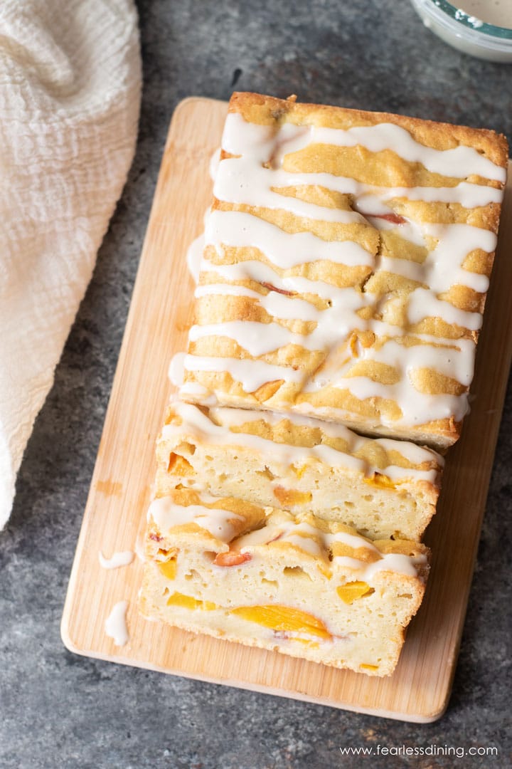 Gluten Free Peach Cake Fearless Dining