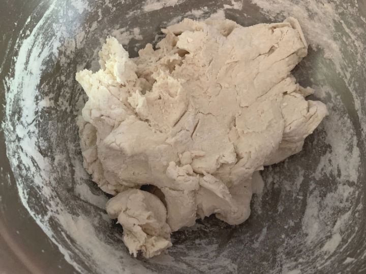 breadstick dough in a bowl