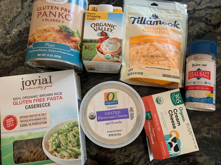 a picture of all of the ingredients I used to make this recipe