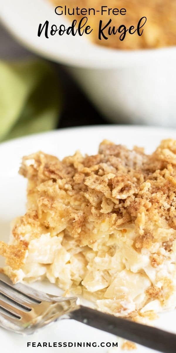 Creamy GlutenFree Noodle Kugel Fearless Dining