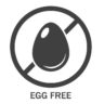 an egg free allergen icon