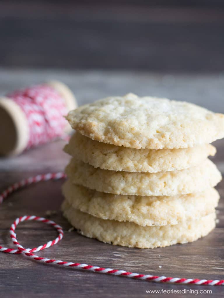 Quick and Easy Gluten Free Sugar Cookies