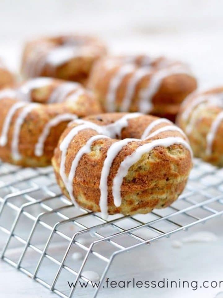 Easy Lemon Gluten Free Donuts Recipe Dairy Free | Fearless Dining