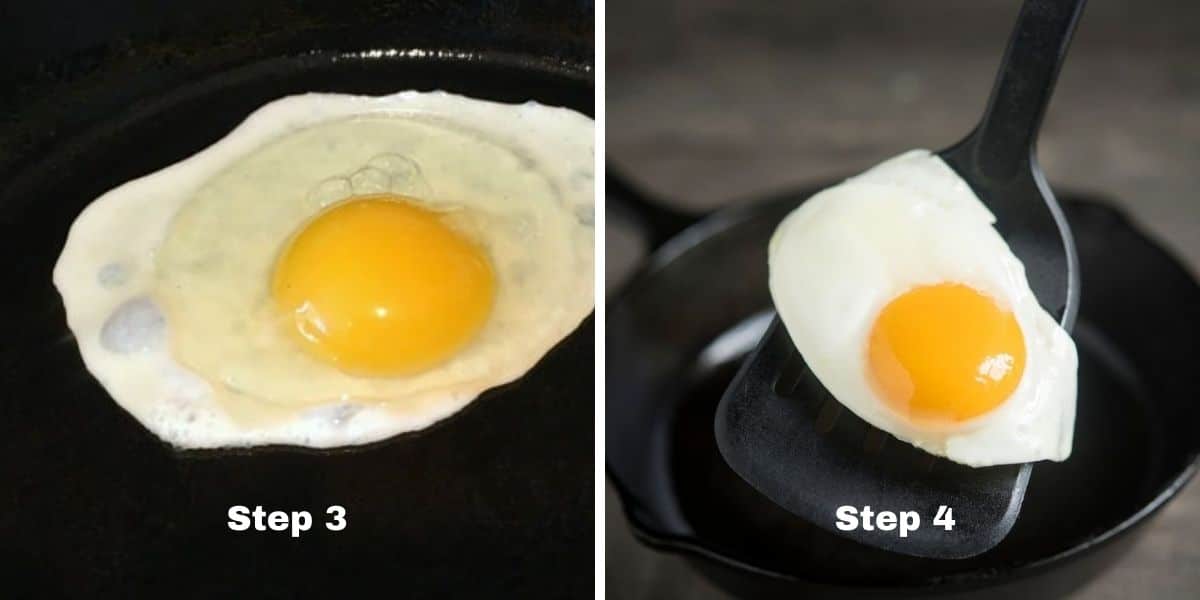 Eggs and grits steps 3 and 4 photos