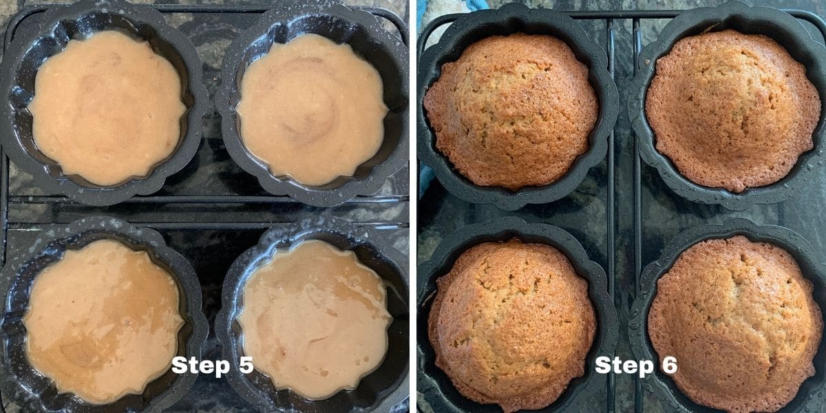 Honey cakes steps 5 and 6 photos.