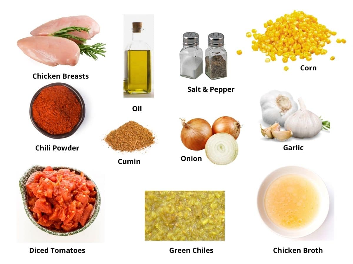 Mexican chicken soup ingredients