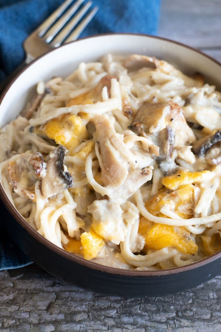 Easy Gluten Free Chicken Tetrazzini