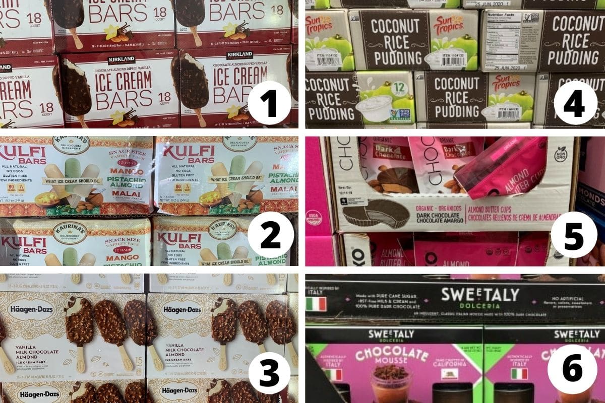 The gluten free Costco dessert brands.