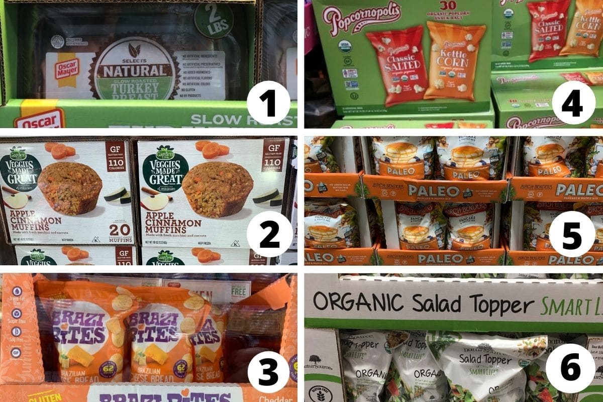 Misc gluten free food brands.