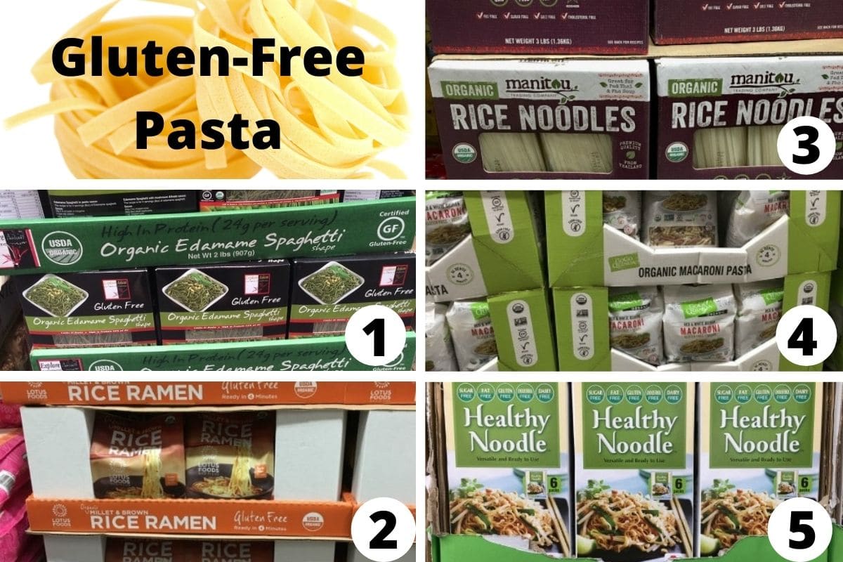 Costco pasta brands carried in stores.