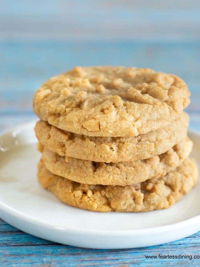 Easy Gluten Free Peanut Butter Cookies Recipe