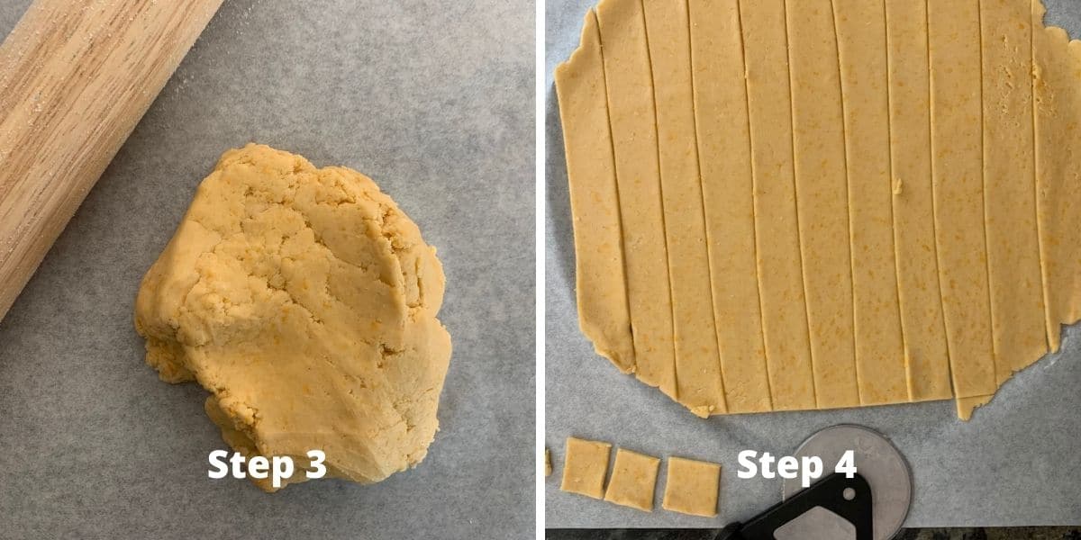 Cheez its steps 3 and 4 photos.