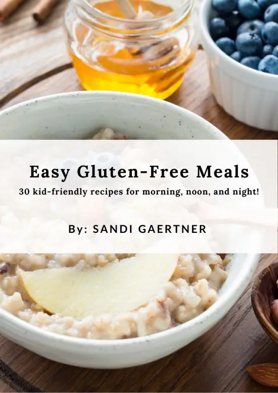 gluten free kid meals cookbook cover