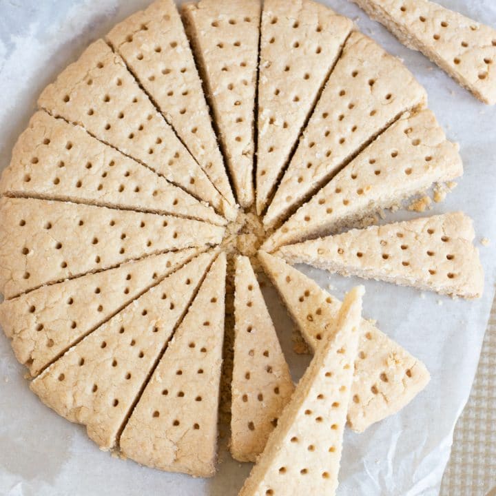 Crispy Buttery Gluten Free Shortbread - Fearless Dining