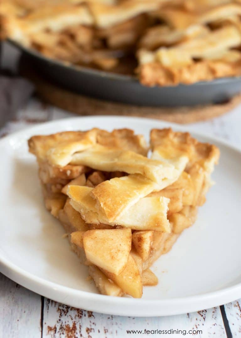 Lattice Crust Style Gluten Free Apple Pie
