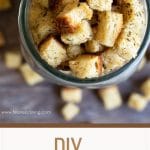 a pinterest pin of the stuffing cubes