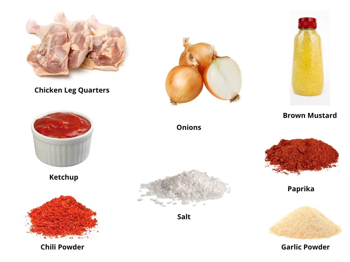 chicken leg quarters ingredients