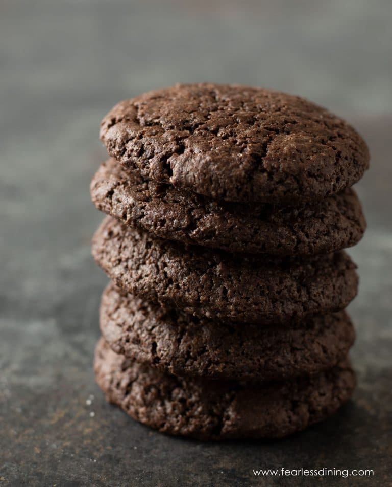 Gluten Free Brownie Cookies (Dairy-Free Option)