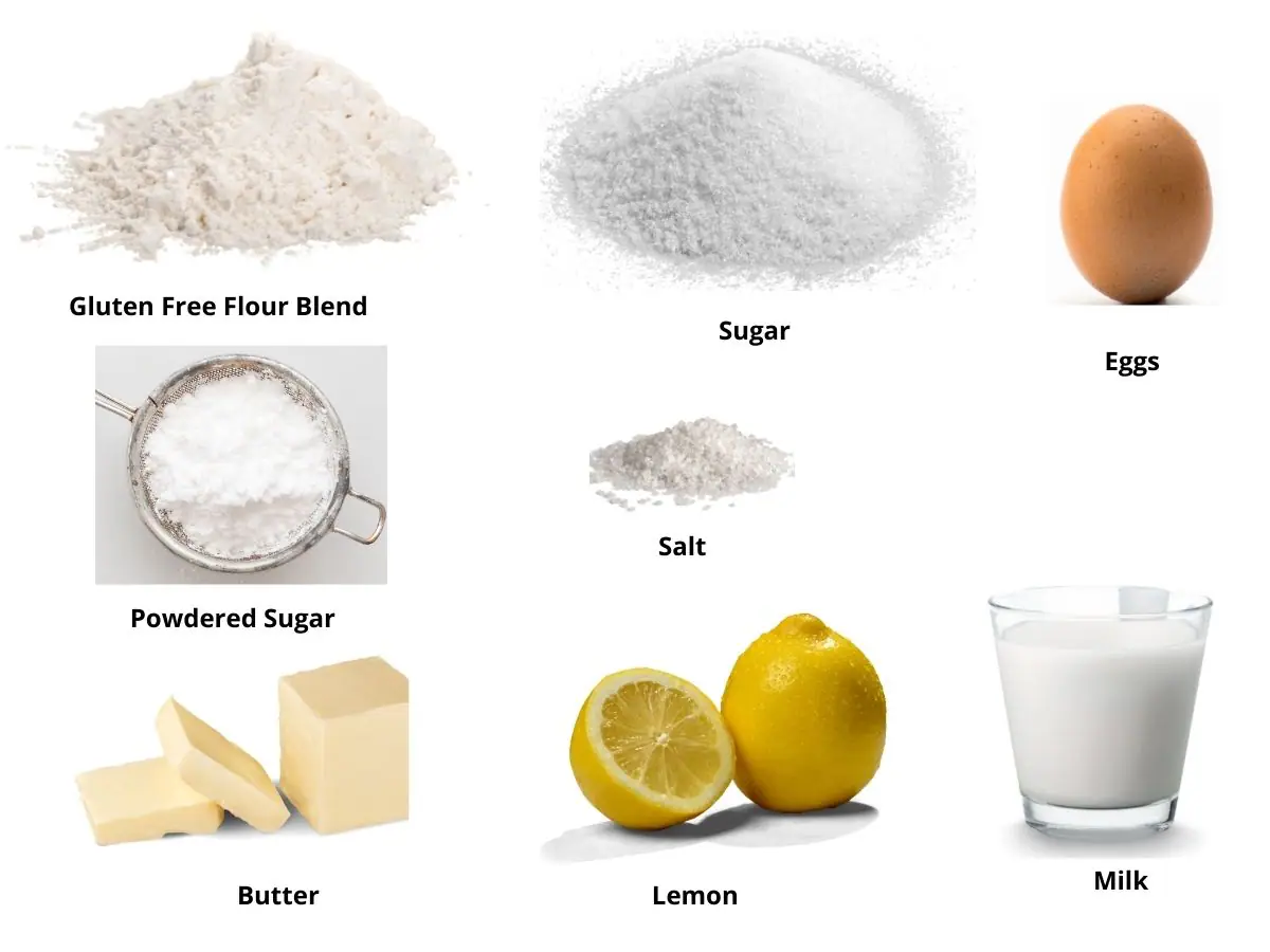 lemon pound cake ingredients