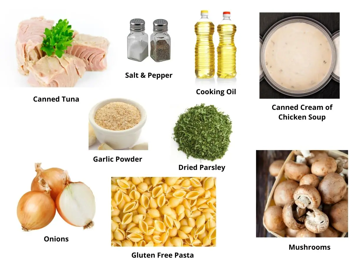 tuna casserole ingredients