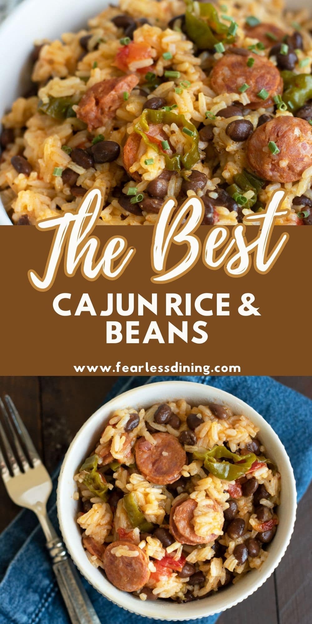 Easy OnePot Cajun Rice With Sausage and Beans Fearless Dining