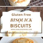 a pinterest pin image of the biscuits