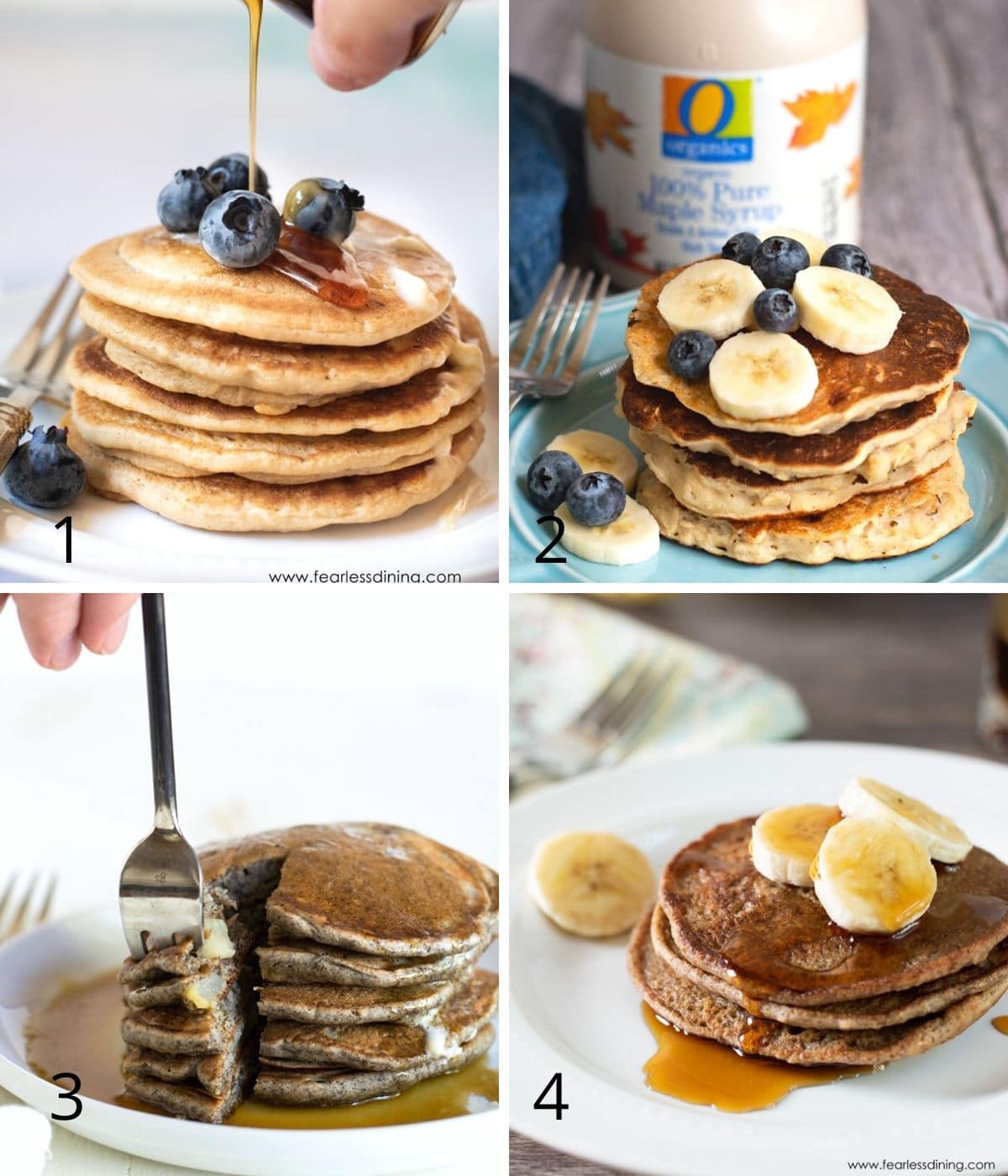 Gluten free pancakes photos.