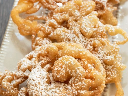 Fair Funnel Cakes  Baked Broiled and Basted