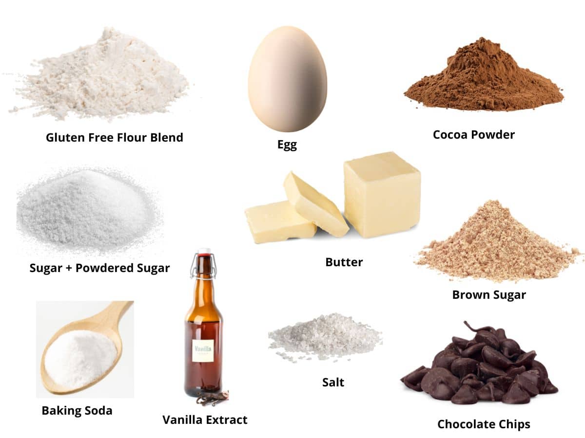 chocolate frosted cookies ingredients.